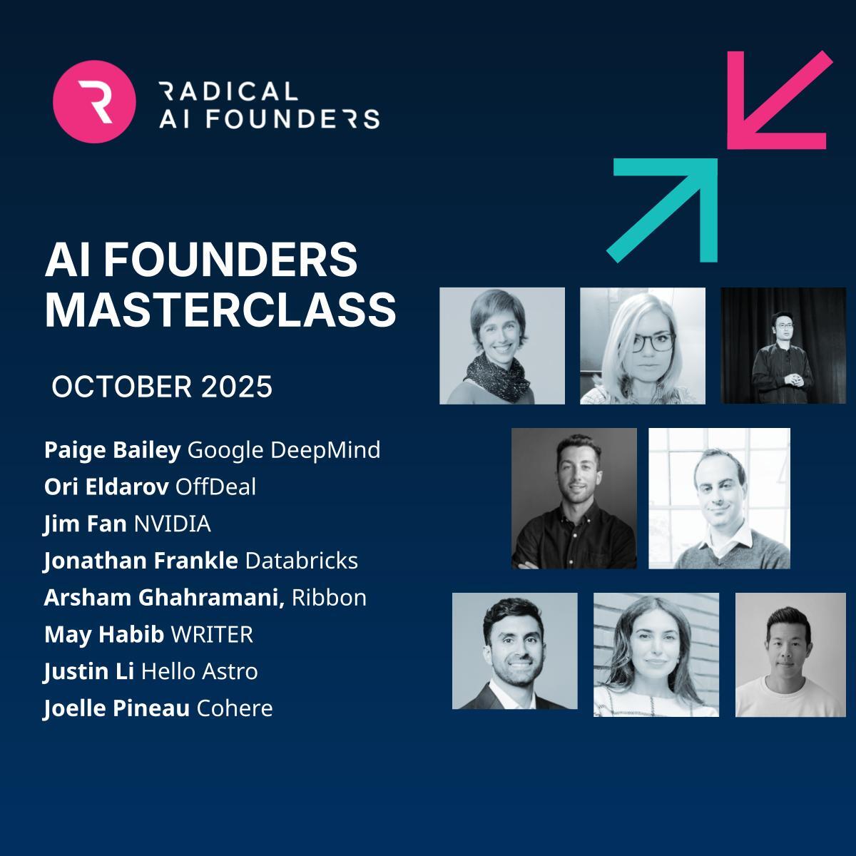Radical AI Founders 2025 promo 1200 x 1200 (28)